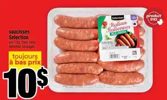 Super C SAUCISSES SELECTION offer