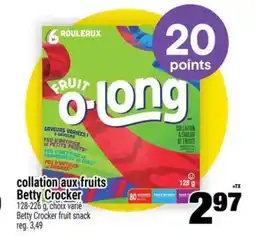 Super C collation aux fruits Betty Crocker offer