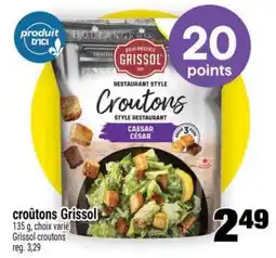 Super C croûtons Grissol offer