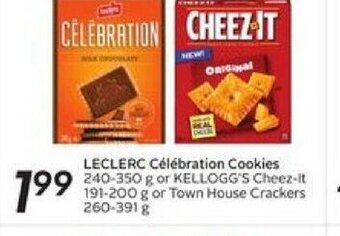 Safeway Leclerc Célébration Cookies offer