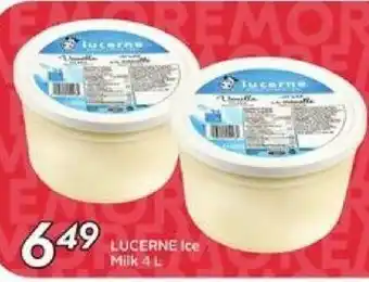 Safeway Lucerne Ice Milk offer