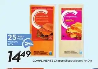 Safeway Compliments Cheese Slices offer