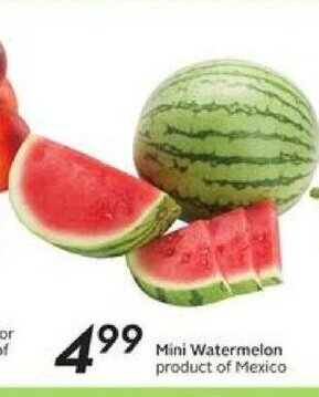 Safeway Mini Watermelon offer