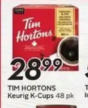Safeway Tim Hortons Keurig K-Cups offer