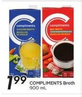 Safeway Compliments Broth offer