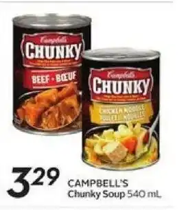 Safeway Campbell's Chunky Soup offer