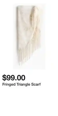 H&M Fringed Triangle Scarf offer