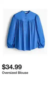 H&M Oversized Blouse offer