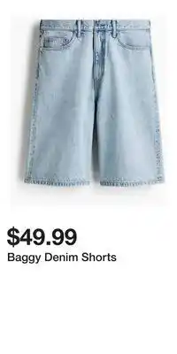 H&M Baggy Denim Shorts offer