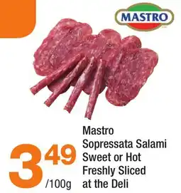 Highland Farms Mastro Sopressata Salami Sweet or Hot offer