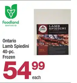 Highland Farms Ontario Lamb Spiedini offer
