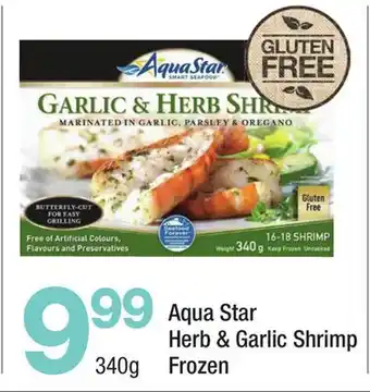 Highland Farms Aqua Star Herb & Garlic Shrimp offer