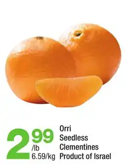 Highland Farms Orri Seedless Clementines offer