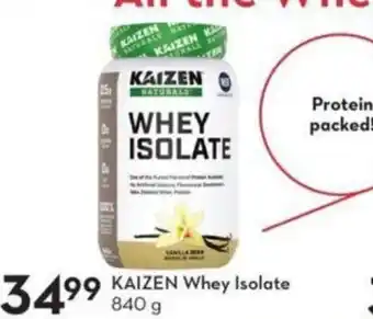 Safeway Kaizen Whey Isolate offer