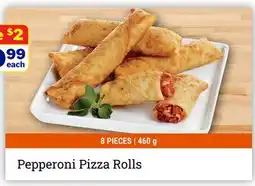 M & M Food Market Pepperoni Pizza Rolls offer