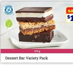 M & M Food Market Dessert Bar Variety Pack offer