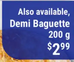 M & M Food Market Demi Baguette offer