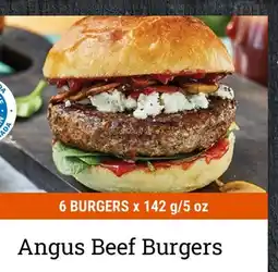 M & M Food Market Angus Beef Burgers offer