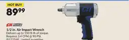 Princess Auto 1/2 in. Air Impact Wrench offer