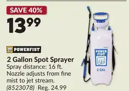 Princess Auto 2 Gallon Spot Sprayer offer