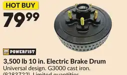 Princess Auto 3,500 lb 10 in. Electric Brake Drum offer