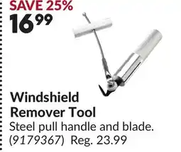 Princess Auto Windshield Remover Tool offer