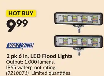 Princess Auto 2 pk 6 in. LED Flood Lights offer