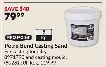 Princess Auto Petro Bond Casting Sand offer