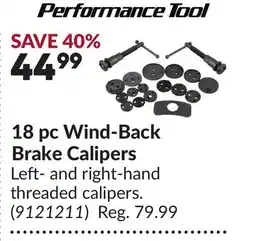 Princess Auto 18 pc Wind-Back Brake Calipers offer