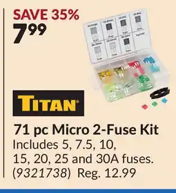 Princess Auto 71 pc Micro 2-Fuse Kit offer