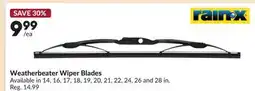 Princess Auto Weatherbeater Wiper Blades offer