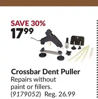 Princess Auto Crossbar Dent Puller offer