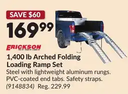 Princess Auto 1,400 lb Arched Folding Loading Ramp Set offer