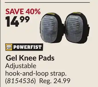Princess Auto Gel Knee Pads offer