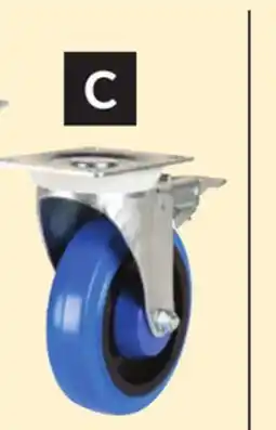 Princess Auto 5 in. Elastic Rubber Casters offer