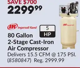 Princess Auto 80 Gallon 2-Stage Cast-Iron Air Compressor offer