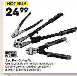 Princess Auto 3 pc Bolt Cutter Set offer