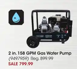 Princess Auto 2 in. 158 GPM Gas Water Pump offer