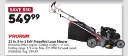 Princess Auto 21 in. 3-in-1 Self-Propelled Lawn Mower offer