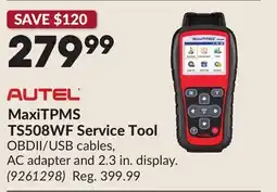 Princess Auto MaxiTPMS TS508WF Service Tool offer