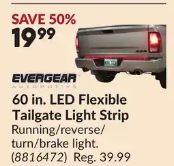 Princess Auto 60 in. LED Flexible Tailgate Light Strip offer