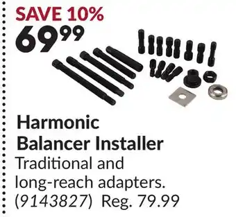 Princess Auto Harmonic Balancer Installer offer