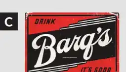 Princess Auto 12 X 17 in. Drink Barq's Signs offer