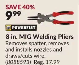 Princess Auto 8 in. MIG Welding Pliers offer