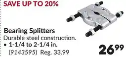 Princess Auto Bearing Splitters offer
