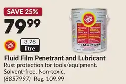 Princess Auto Penetrant and Lubricant offer