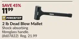 Princess Auto 2 lb Dead Blow Mallet offer