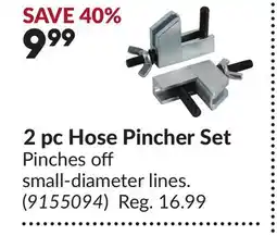 Princess Auto 2 pc Hose Pincher Set offer