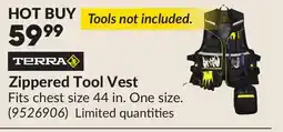 Princess Auto Zippered Tool Vest offer