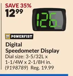 Princess Auto Digital Speedometer Display offer